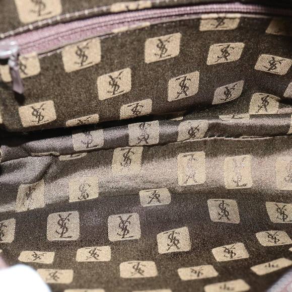 SAINT LAURENT Shoulder Bag Nylon Brown Auth 39940 - Picture 15 of 16